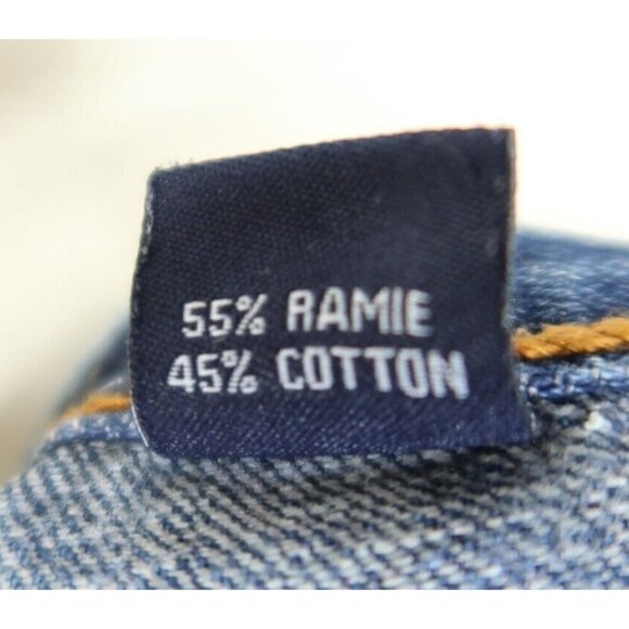 Oleg Cassini American Dungarees Straight Blue Jeans Dark Wash Mens Size 34x29.5 - Picture 13 of 13